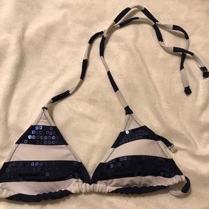 Fredrick’s Triangle Bikini Top Size Small